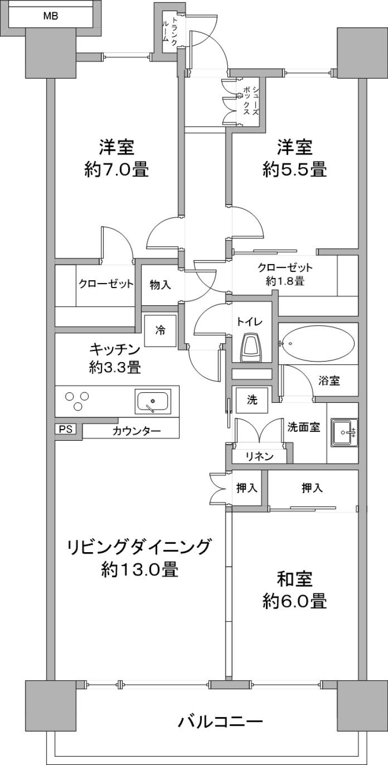 間取図